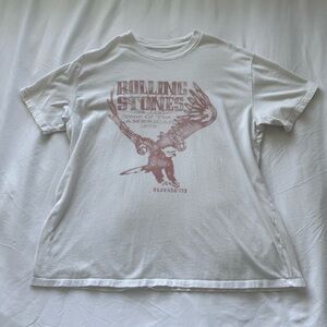 Abercrombie & Fitch‎ White Graphic Tee